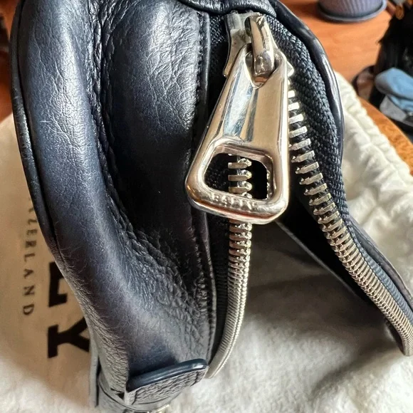Bally Travel Zip-around Leather Wallet